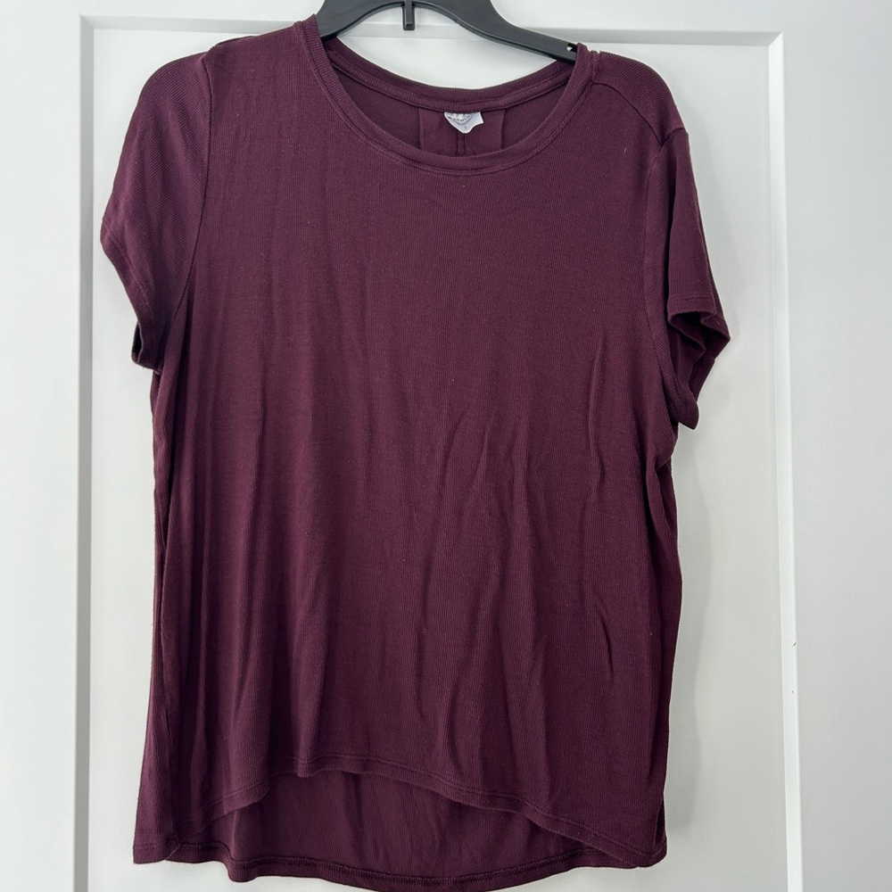Athleta With Ease Rib Tee